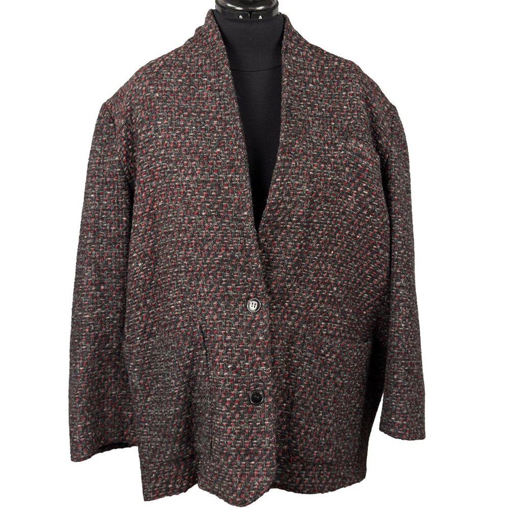 Vintage PUTUMAYO Knit Button Front Cardigan Sweater Jacket Women's L